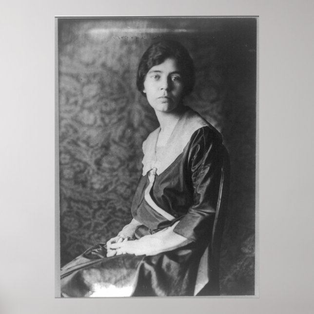 Portrait of Alice Paul Poster (Front)
