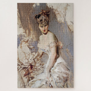 Portrait of Alice Regnault (Female Beauty) Jigsaw Puzzle