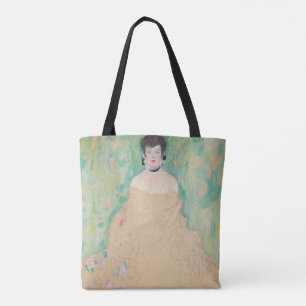 Portrait of Amalie Zuckerkandl by Gustav Klimt Tote Bag
