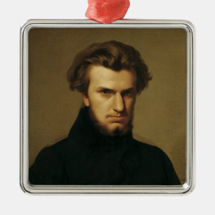 Portrait of Ambroise Thomas  1834 Metal Tree Decoration