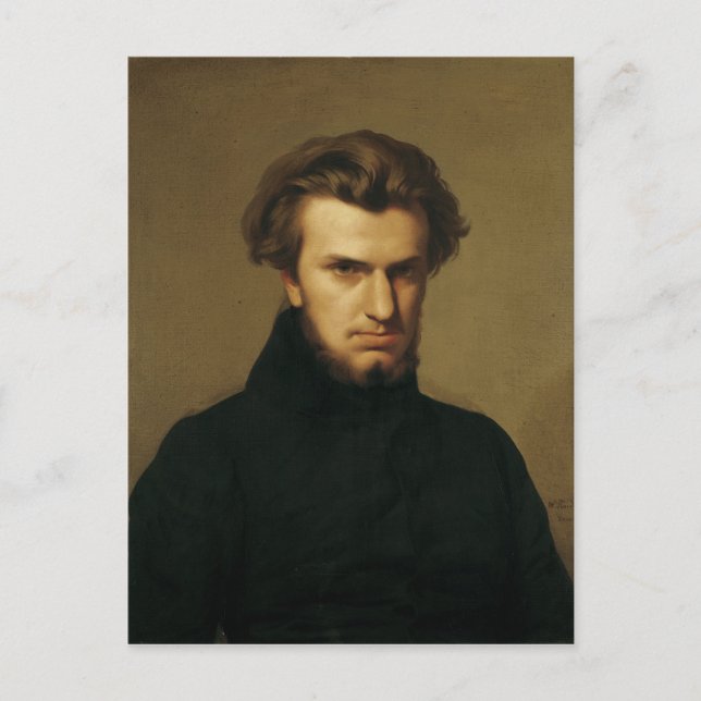 Portrait of Ambroise Thomas  1834 Postcard (Front)