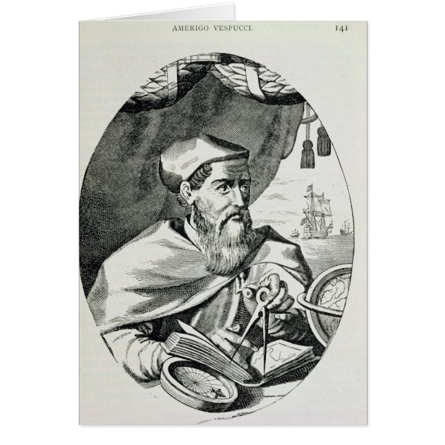 Portrait of Amerigo Vespucci (Front)