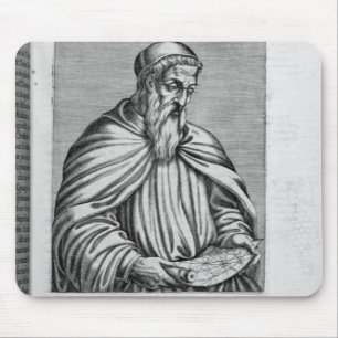 Portrait of Amerigo Vespucci Mouse Mat