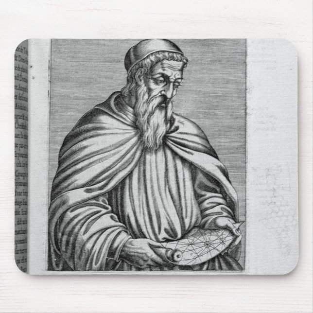 Portrait of Amerigo Vespucci Mouse Mat (Front)