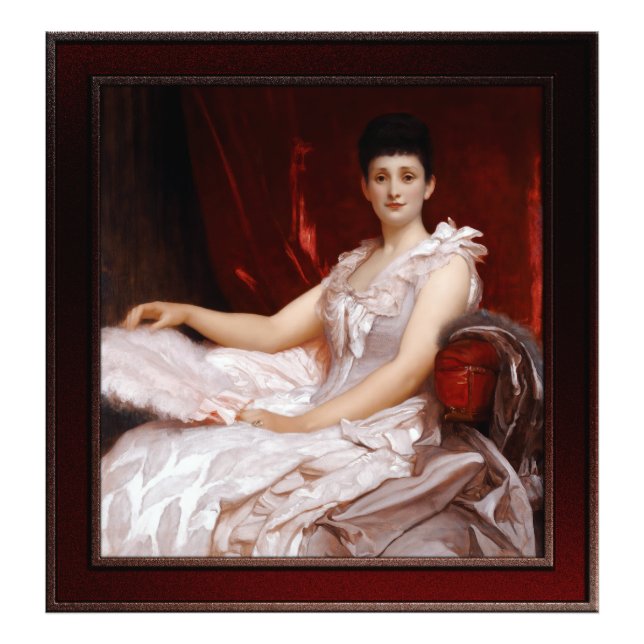 Portrait Of Amy Augusta, Lady Coleridge Photo Print (Front)