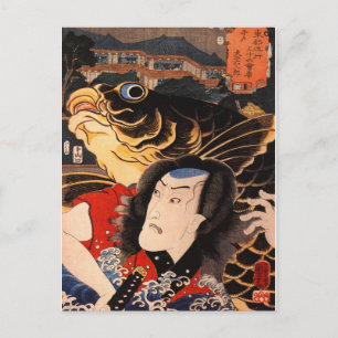 Portrait of An Actor with a Fish Postcard