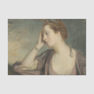 Portrait of an Annoyed Woman  Tissue Paper