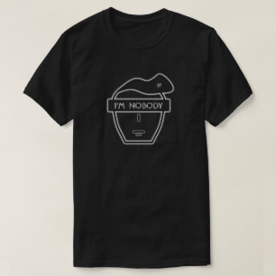Portrait of an anonymous face (I'm Nobody)  T-Shirt
