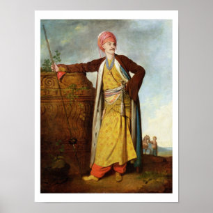 Portrait of an Armenian, 1771 (oil on canvas) Poster