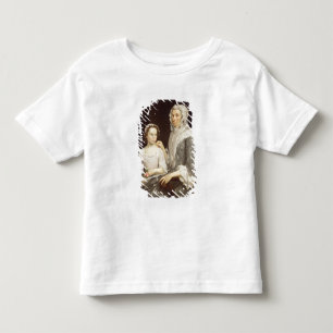 Portrait of an Elderly Lady and a Young Girl (oil Toddler T-Shirt
