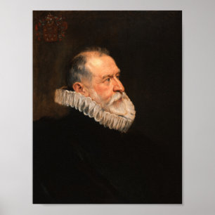 Portrait of an Elderly Man – Rubens Baroque Print