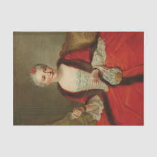 Portrait of an Elegant Lady by Pierre Allais Tissue Paper