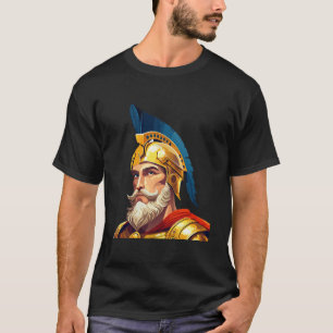 Portrait of ancient greek warrior T-Shirt