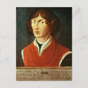 Portrait of Andreus Nikolaus Copernicus  1575 Postcard