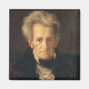 Portrait of Andrew Jackson Magnet