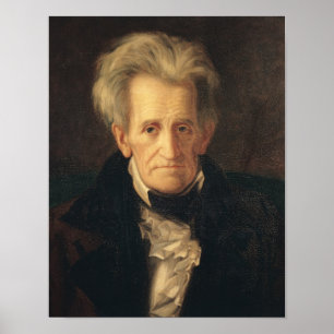 Portrait of Andrew Jackson Poster