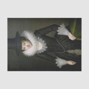 Portrait of Anna Boudaen Courten by Mesdach Tissue Paper