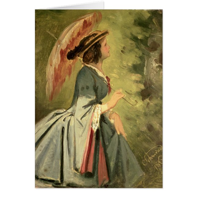 Portrait of Anna, the artist's daughter, 1860 (Front)