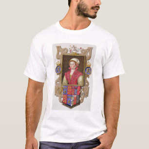 Portrait of Anne Boleyn (1507-36) 2nd Queen of Hen T-Shirt