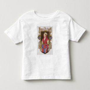 Portrait of Anne Boleyn (1507-36) 2nd Queen of Hen Toddler T-Shirt