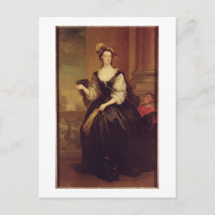 Portrait of Anne Howard, Lady Yonge (oil on canvas Postcard