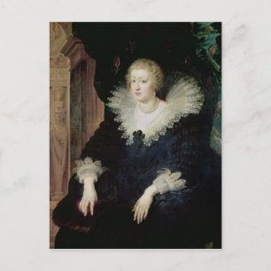 Portrait of Anne of Austria c.1622 Postcard