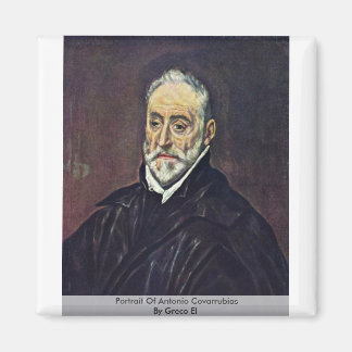 Portrait Of Antonio Covarrubias By Greco El Magnet