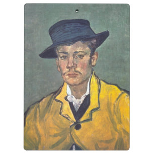 Portrait of Armand Roulin by Vincent Van Gogh Clipboard