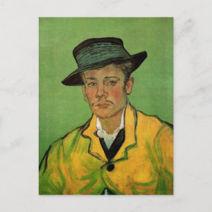 Portrait of Armand Roulin by Vincent van Gogh Postcard