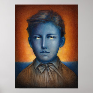 Portrait of Arthur Rimbaud Poster