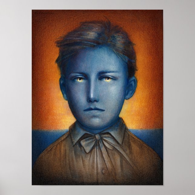 Portrait of Arthur Rimbaud Poster (Front)