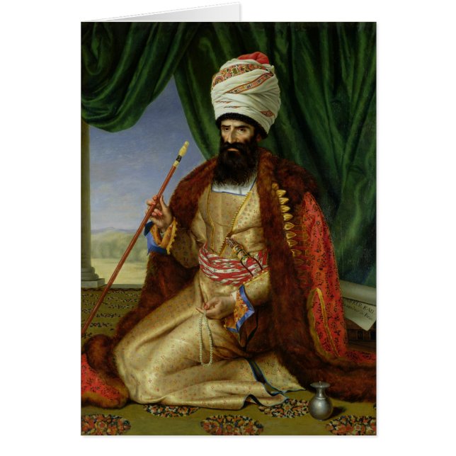 Portrait of Asker-Khan, Ambassador of Persia (Front)