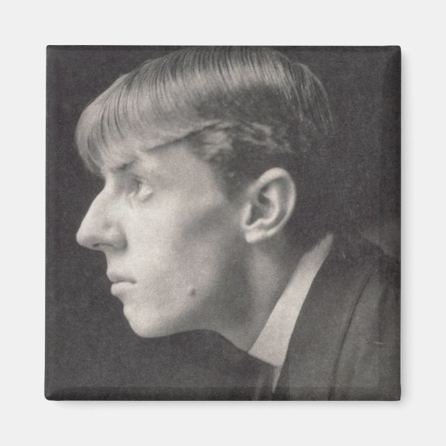Portrait of Aubrey Beardsley (1872-98) by Frederic Magnet (Front)