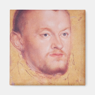 Portrait of Augustus I Elector of Saxony Magnet
