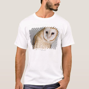 Portrait of barn owl (Tyto alba). T-Shirt