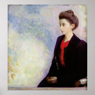 Portrait of Baroness Robert de Domecy, 1900 Poster