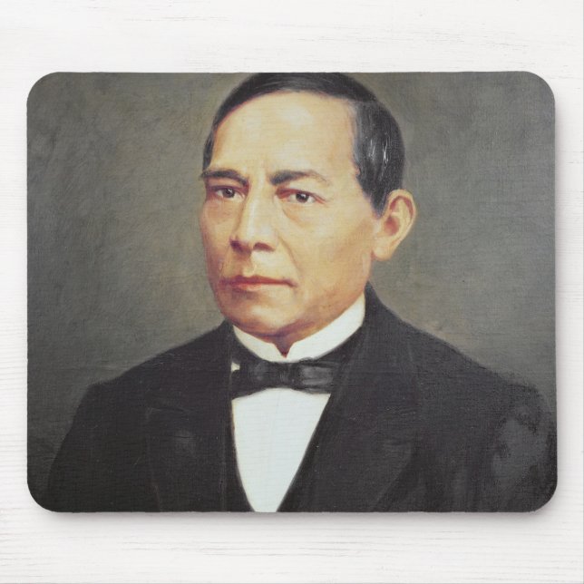 Portrait of Benito Juarez , 1948 Mouse Mat (Front)