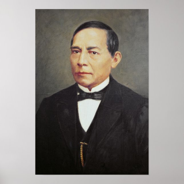 Portrait of Benito Juarez , 1948 Poster (Front)