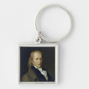 Portrait of Benjamin Constant de Rebecque Key Ring