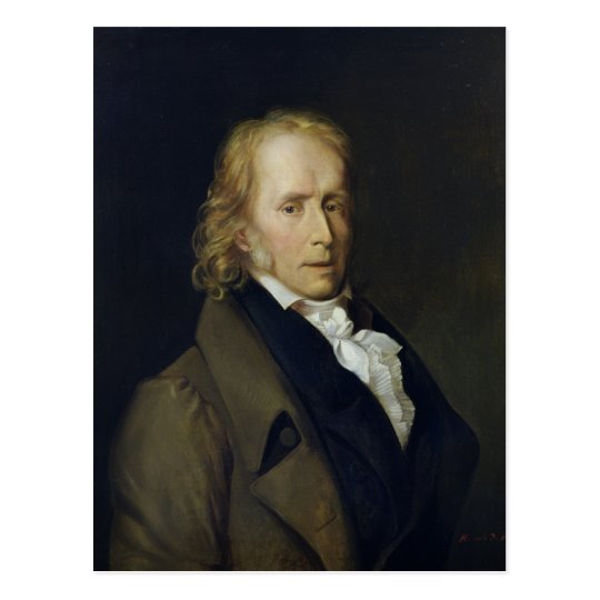 Portrait of Benjamin Constant de Rebecque Postcard