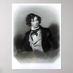 Portrait of Benjamin Disraeli Esquire  M.P. Poster