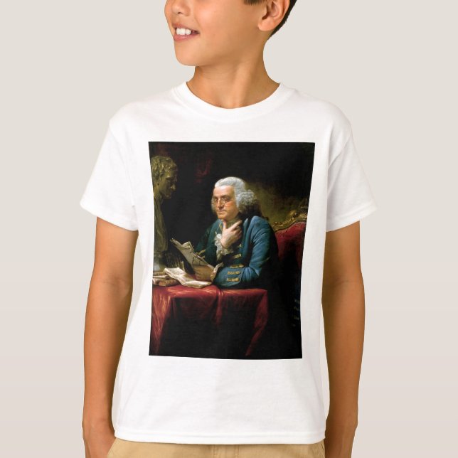 Portrait of Benjamin Franklin T-Shirt (Front)
