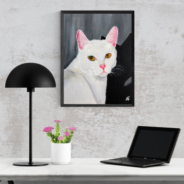 Portrait of Blanca Painting by Alfred Fox Canvas Print (Creator Uploaded)