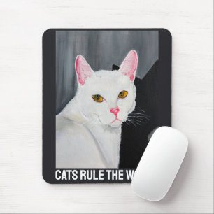 Portrait of Blanca Painting by Alfred Fox Mouse Mat