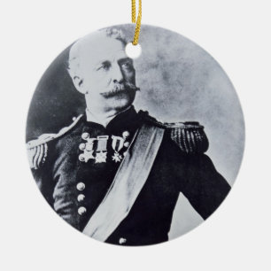 Portrait of Brigadier-General Nelson A. Miles (183 Ceramic Tree Decoration