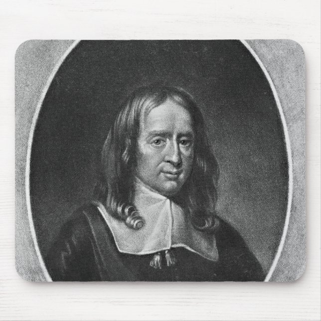 Portrait of Bruno Ryves Mouse Mat (Front)