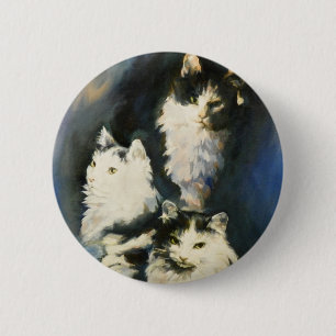 Portrait of Buffy Button
