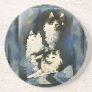 Portrait of Buffy Coaster