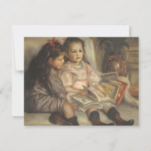 Portrait of Caillebotte Children by Pierre Renoir
