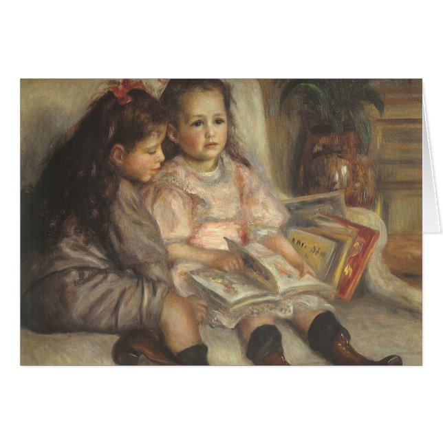 Portrait of Caillebotte Children by Pierre Renoir (Front Horizontal)